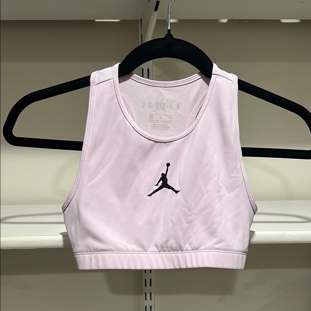 Jordan Kids Pink Sports Bra